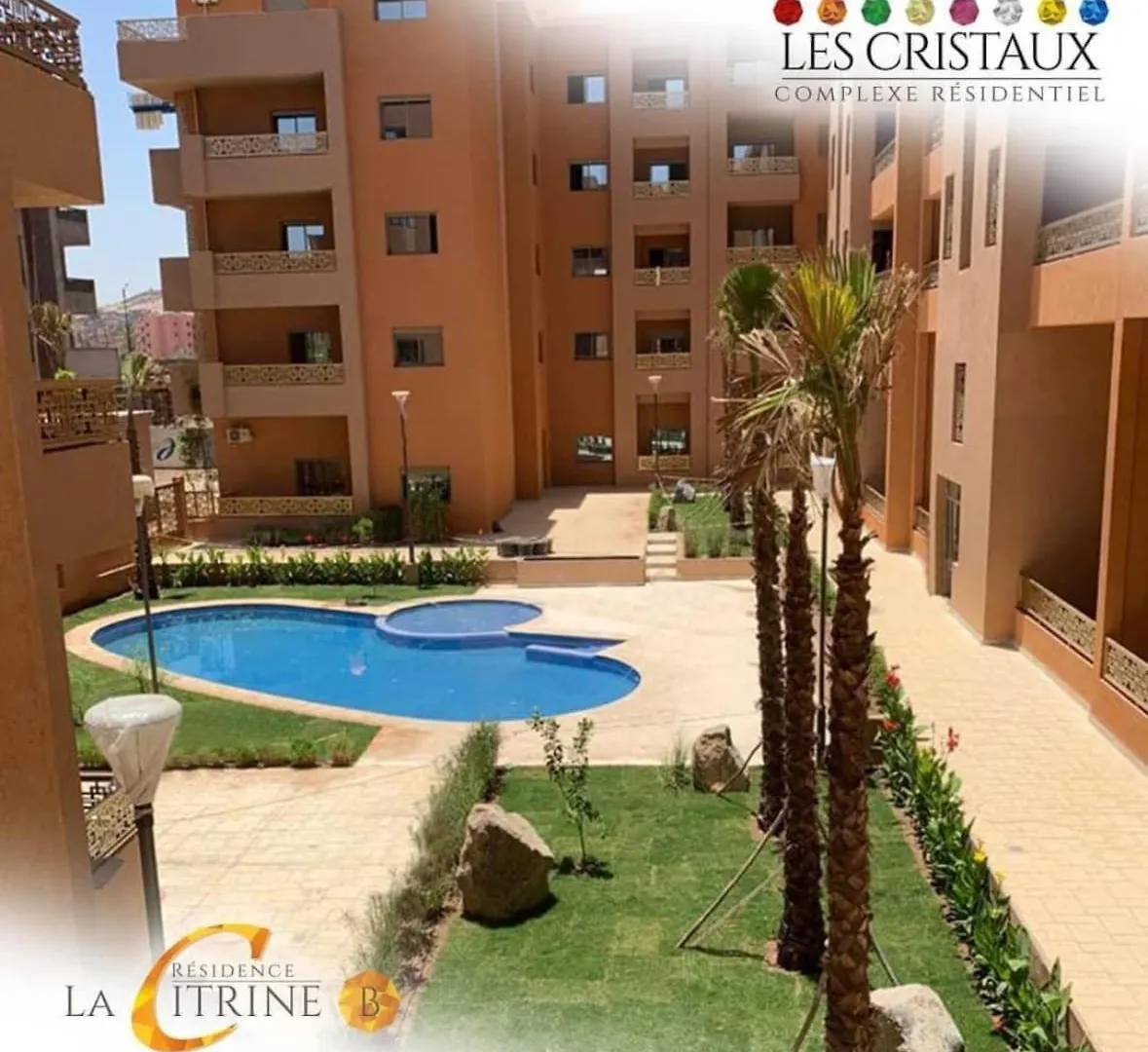 Appartement Raffine Avec Piscine Au Centre Ville Marrakesh Apartment